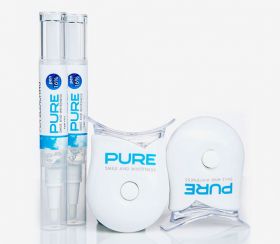 ДОМАШНА ИЗБЕЛВАЩА СИСТЕМА ЗА ЗЪБИ AXIS  PURE С LED ЛАМПА