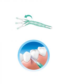 Интердентална четка за зъби TRISA Interdental Brush flexible ISO  , 1.8 mm