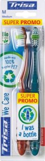 Четка за зъби  TRISA We Care DUO, 2 бр.