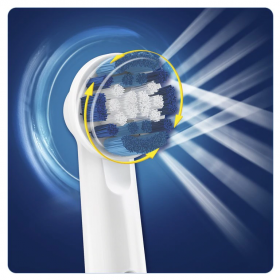 Накрайник за електрическа четка Oral-B Precision Clean, 2 бр , бели