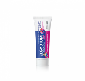 ELGYDIUM KIDS ГЕЛООБРАЗНА ПАСТА ЗА ЗЪБИ С FLUORINOL ЗА ЗАЩИТА ОТ КАРИЕС ЗА ДЕЦА 3-6 ГОДИНИ С ВКУС НА ГОРСКИ ПЛОДОВЕ 