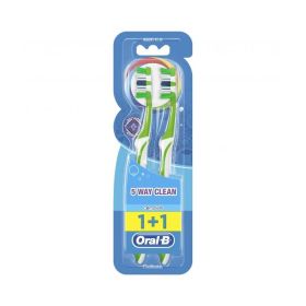Четка за зъби Oral-B Complete 5 Way Clean ,  Medium + 1 Четка бонус