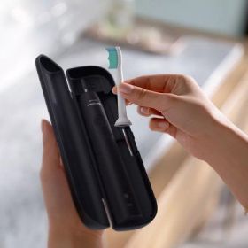 PHILIPS Четка за зъби Series 3100 сензор за натиск компактен дизайн калъф за съхранение цвят черен