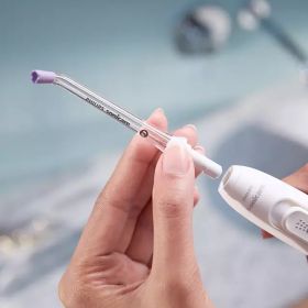 Накрайници за зъбен душ Philips Sonicare F3 Quad Stream nozzle  за зъбен душ Philips Sonicare Cordless Power Flosser 3000, 2 броя