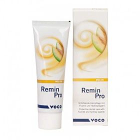Професионална укрепваща зъбите след избелване паста Remin Pro tub 40g Voco - Melon