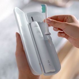 PHILIPS Четка за зъби Series 3100 сензор за натиск компактен дизайн калъф за съхранение цвят бял