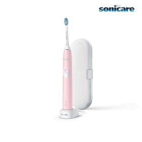 Електрическа звукочестотна четка за зъби Philips Sonicare ProtectiveClean Series 4300 HX6806/03  розова + калъф за пътуване