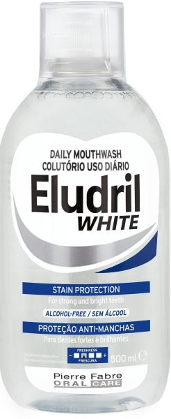 ELUDRIL WHITE ЕЖЕДНЕВНА ВОДА ЗА УСТА 500мл ОС