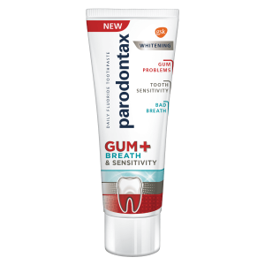 Паста за зъби PARODONTAX Gum,+Breath&Sensitivity WHITENING 