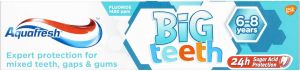 Детска паста за зъби Aquafresh Big teeth 6+