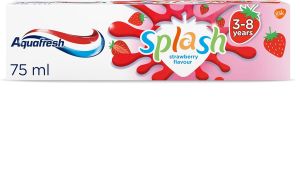 Детска паста за зъби Aquafresh Splash Strawberry 3-8г 