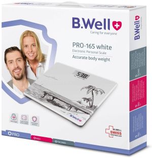 B.Well Pro-165 Електронна везна за лично тегло