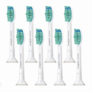 Резервна глава за електрическа четка Philips Sonicare  C1 ProResults HX6018/87 , 8 бр. бели
